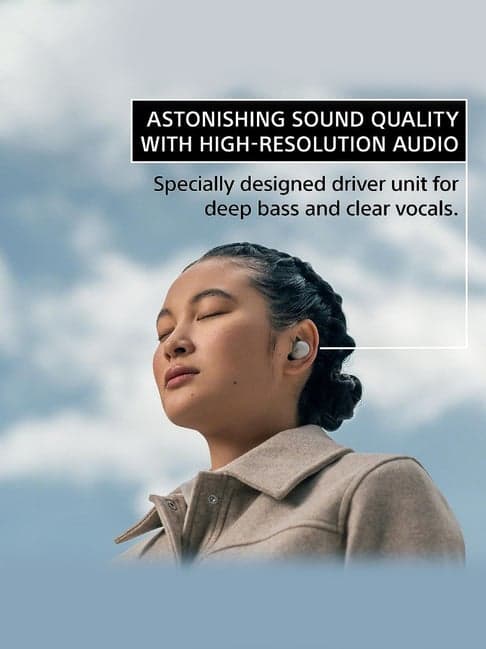 Sony WF-1000XM5 In Ear BT Earbuds with Noise Cancelling and Multi-Point (Black, True Wireless)