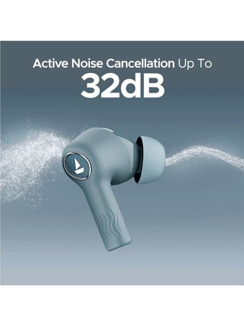 Boat Nirvana Ion ANC IN Ear Earbuds with 120H Playtime (Blazing Comet, True Wireless)