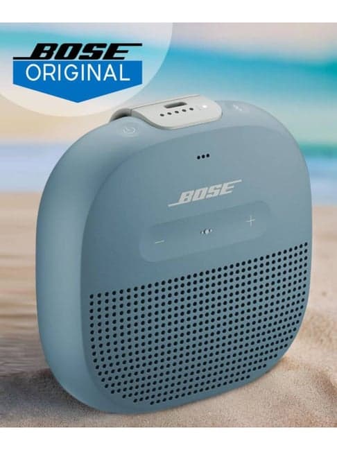 Bose Soundlink Micro Portable Bluetooth Speaker (Stone Blue)