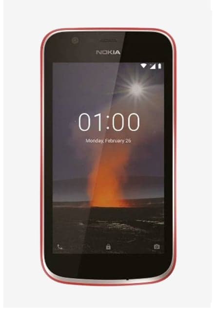Nokia 1 8 GB (Warm Red) 1 GB RAM, Dual SIM 4G
