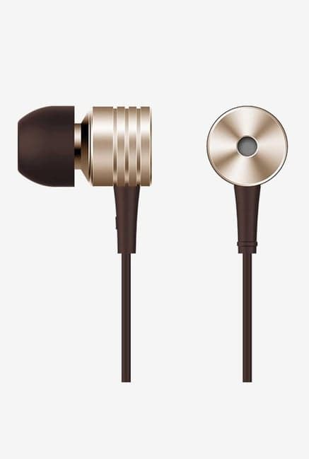 1More Piston Classic Wired Earphones With Mic (Gold)