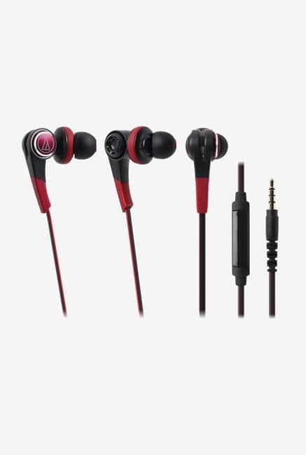 Audio Technica Ath-Cks770Is Wired Earphones (Redblack)