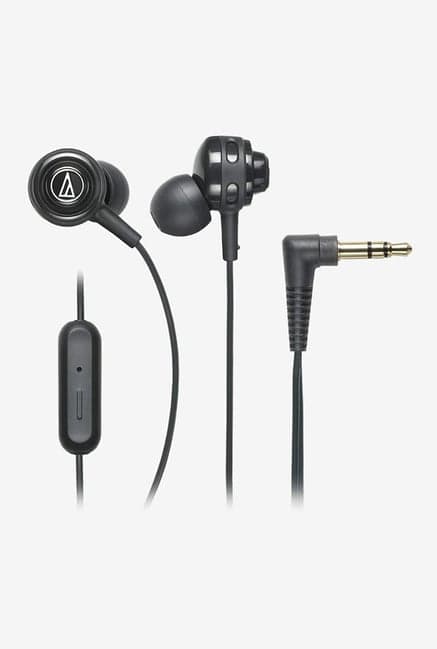 Audio Technica Ath-Cor150Is Wired Earphones (Black)