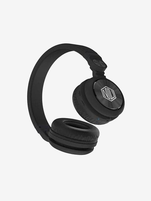 Nu Republic Starboy Over The Ear Bluetooth Headphones With Mic (Black)