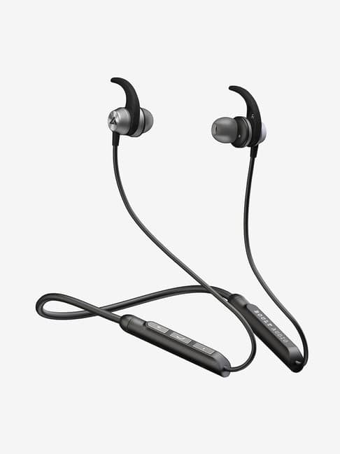 Boult Audio Probass Spirex Wireless Bluetooth Neckband With Mic (Black)