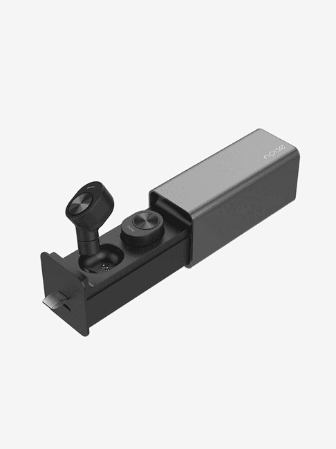 Noise Shots Sport True Wireless Earbuds With Charging Case (Black)