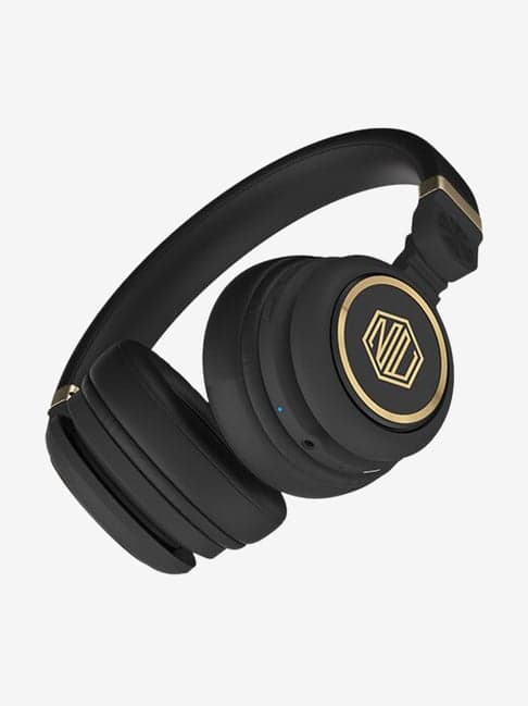 Nu Republic Starboy Gold Edition Over The Ear Bluetooth Headphone With Mic (Black/Gold)