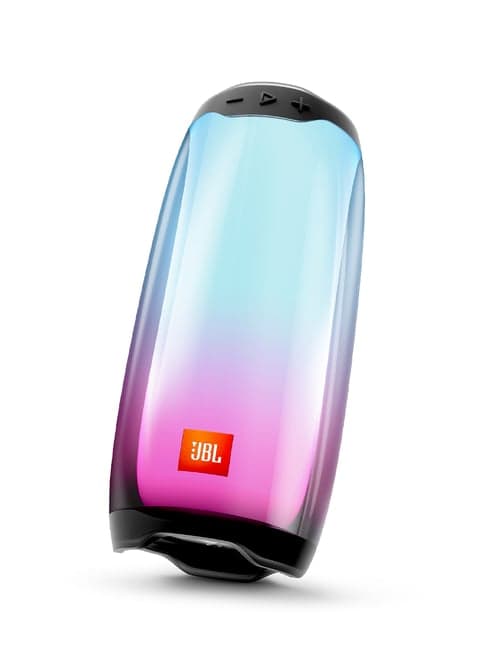 JBL Pulse 4 Portable Bluetooth Speaker with 360-Degree LED Lightshow (Black)
