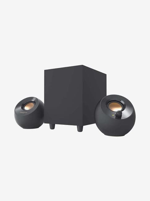 Creative Pebble Plus 2.1 USB-Powered Desktop Speakers with Subwoofer (Black)