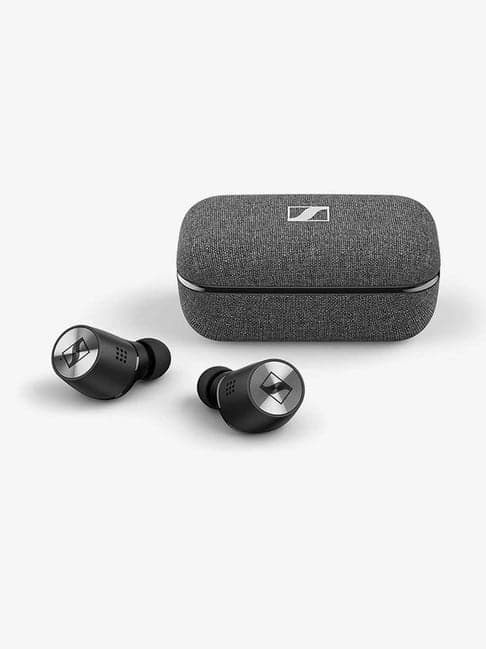 Sennheiser MOMENTUM True Wireless 2 Bluetooth Earpod with Charging Case (M3IETW2, Black)