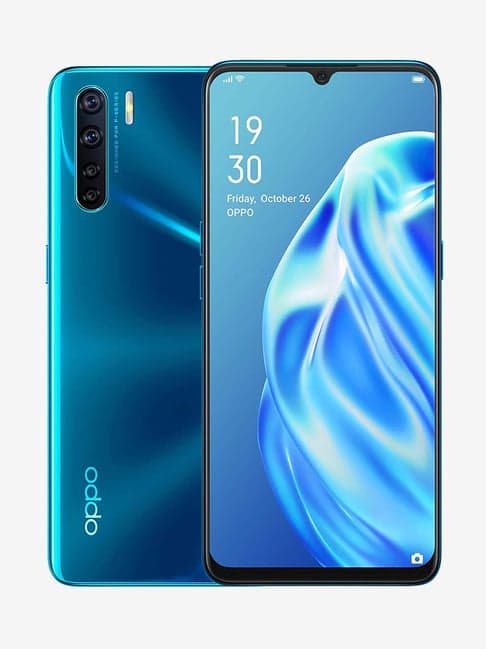 OPPO F15 128 GB (Blazing Blue) 4 GB RAM, Dual SIM 4G