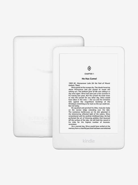 Kindle (10th Gen) 6" Display with Built-in Light,WiFi (White)