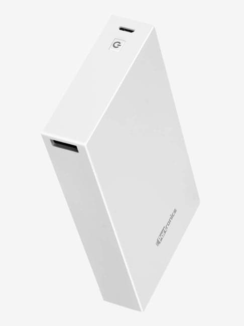 Portronics Power Box 20K POR-808 20000mAh Power Bank (White)