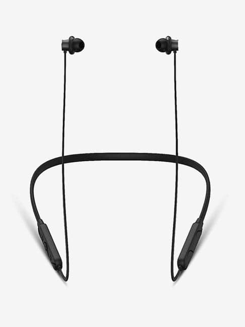 Blaupunkt BE50T Wireless Neckband Bluetooth Earphone with Up to 12H Playback & Super Bass (Black)