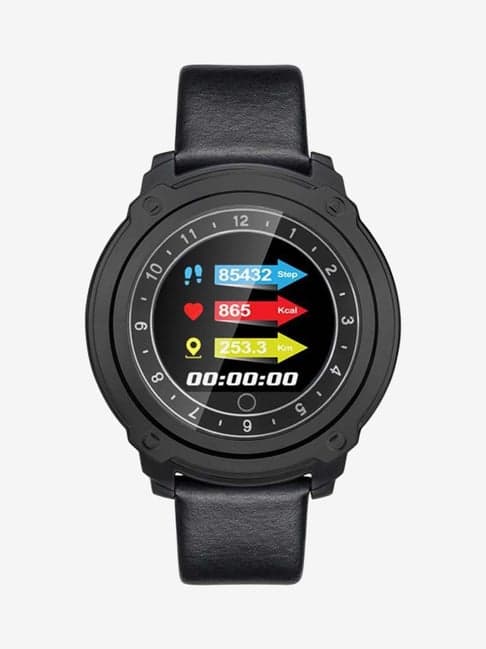 OPTA SB-058 Bluetooth Smart Fitness Watch (Black)