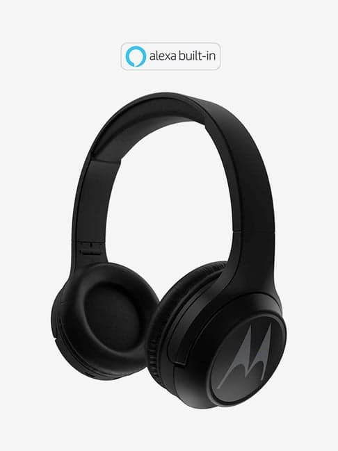 Motorola Escape 210 Over the Ear Bluetooth Headphones (Black)