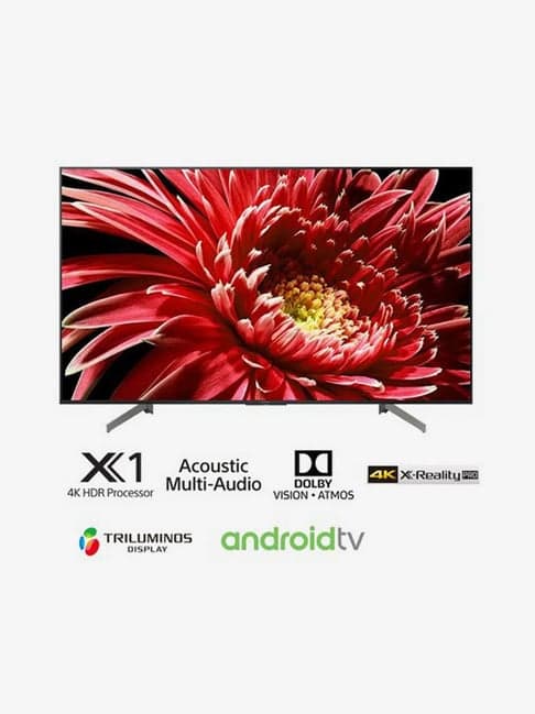 Sony 138.8 cm (55 Inches) Smart 4K Ultra HD Android LED TV KD-55X8500G (Black, 2019 Model)