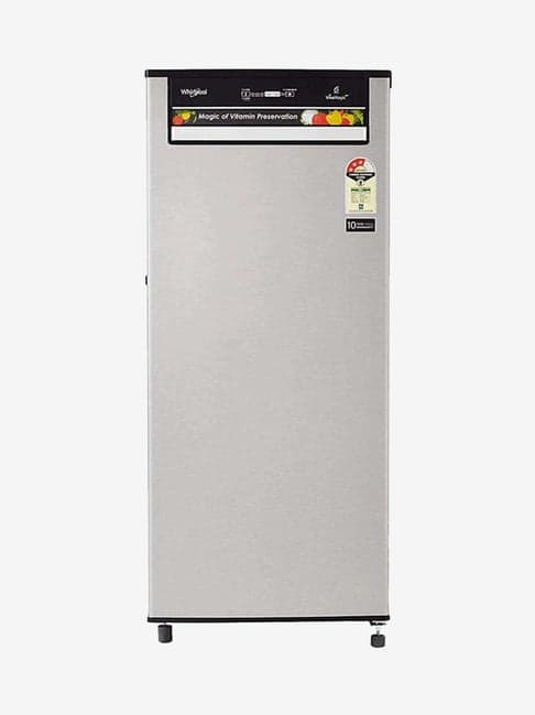 Whirlpool 200L Inverter 3 Star Direct Cool Single Door Refrigerator (Alpha Steel,215 VMPRO PRM)
