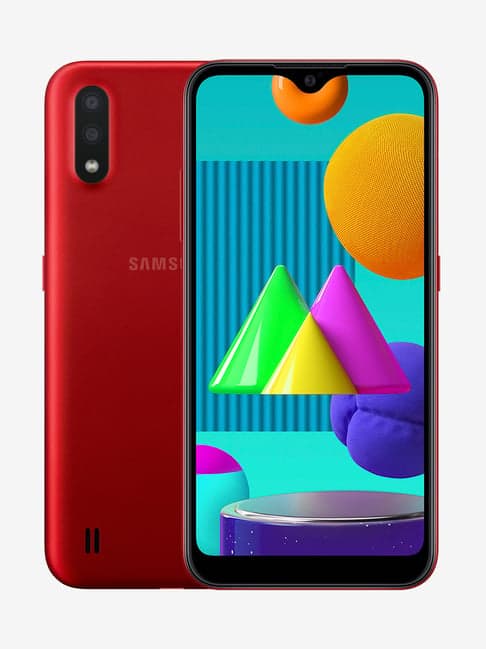 Samsung Galaxy M01 32 GB (Red) 3 GB RAM, Dual SIM 4G