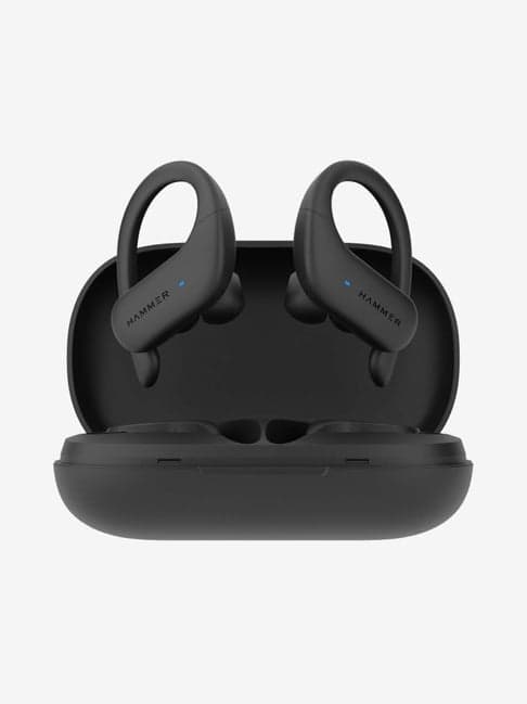 Hammer KO Sports True Wireless EarPods with Mic (Black)