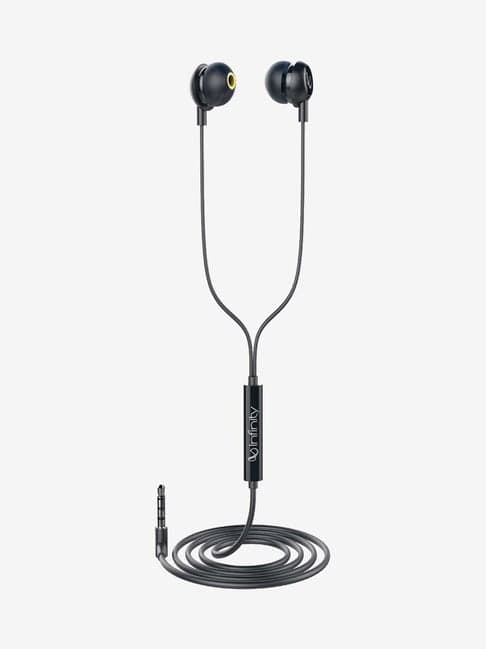 Infinity by Harman Wynd 220 Wired Deep Bass Headphones with Microphone (Black)