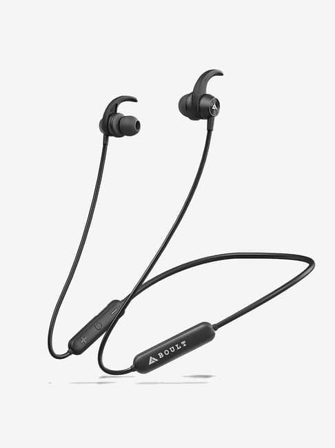 Boult Audio ProBass X1-WL Wireless Bluetooth Neckband with Microphone (Black)