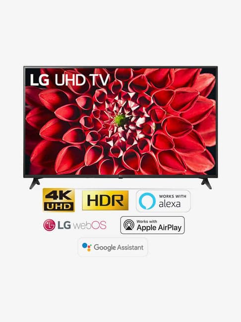 LG 109.22 cm (43 Inches) Smart Ultra HD 4K LED TV 43UN7190PTA (2020 Model, Black)