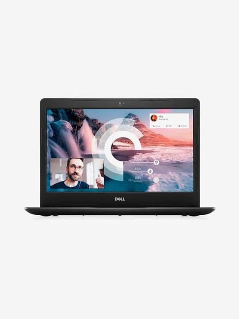 Dell Vostro 3491 D552115WIN9BE i3|10th Gen|4GB|1TBHDD+256GBSSD|14 inch|W10H+MSO|INT Graphics|Black