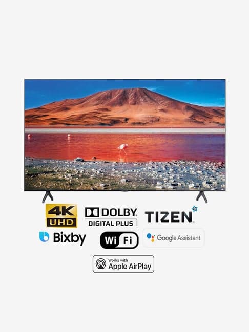 Samsung 146 cm (58 Inches) Smart Ultra HD 4K LED TV UA58TU7200KXXL (2020 Model, Titan Gray)