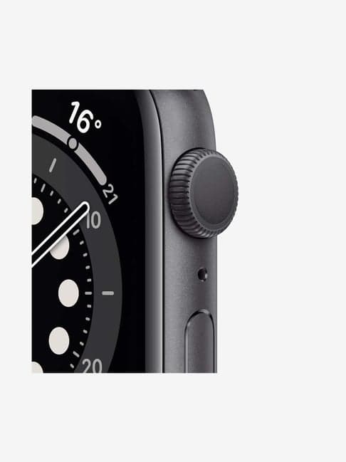 New Apple Watch Series 6 (GPS, 44mm) - Space Grey Aluminium Case with Black Sport Band