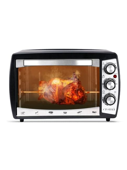 Croma CRAO0061 18L OTG Microwave Oven (Black)