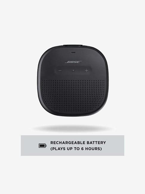 Bose SoundLink Micro Portable Outdoor Waterproof Speaker, Wireless Bluetooth Connectivity (Black)