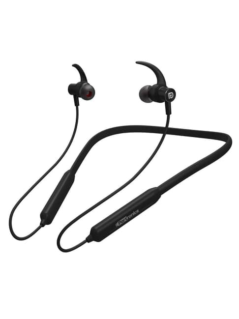Portronics Harmonics 216 Sports Bluetooth Neckband With Mic (Black)
