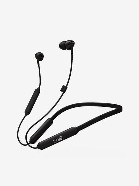 boAt 100 T Wireless Bluetooth Neckband with Super Extra Bass BT V5.0, IPX4 & Up to 30H Playback