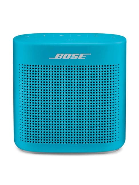 Bose Soundlink Color II Portable Bluetooth, Wireless Speaker With Microphone (Aquatic Blue)