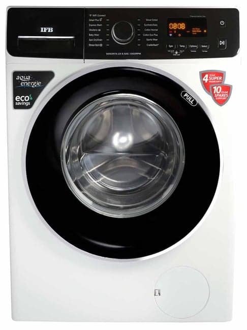 IFB 6.5Kg Fully Automatic Front Load Washing Machine with Wi-Fi Alexa (SENORITA ZX,White)