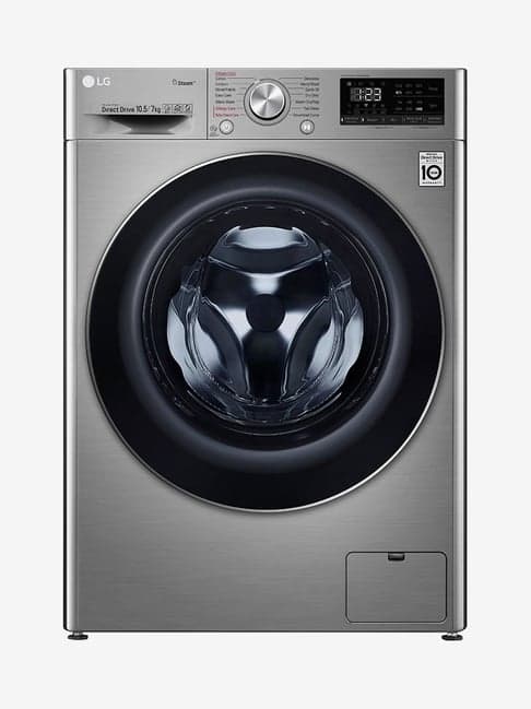 LG 10.5Kg /7Kg Fully Automatic Washer Dryer (FHD1057SWS, Silver VCM)