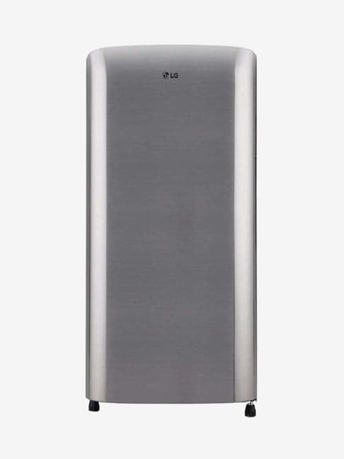 LG 190L 3 Star (2020) Direct Cool Single Door Refrigerator (Shiny Steel, GL-B201RPZD)