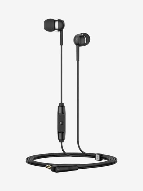Sennheiser Wired Earphone with Microphone (CX 80S, Black)