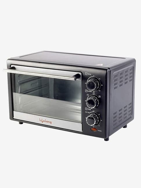 Lifelong LLOT16 1200W 14L Oven Toaster Grill - OTG (Black)