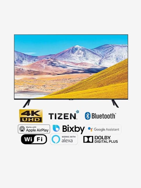 Samsung 138 cm (55 Inches) Smart Ultra HD 4K LED TV UA55TU8000KXXL (2020 Model, Black)