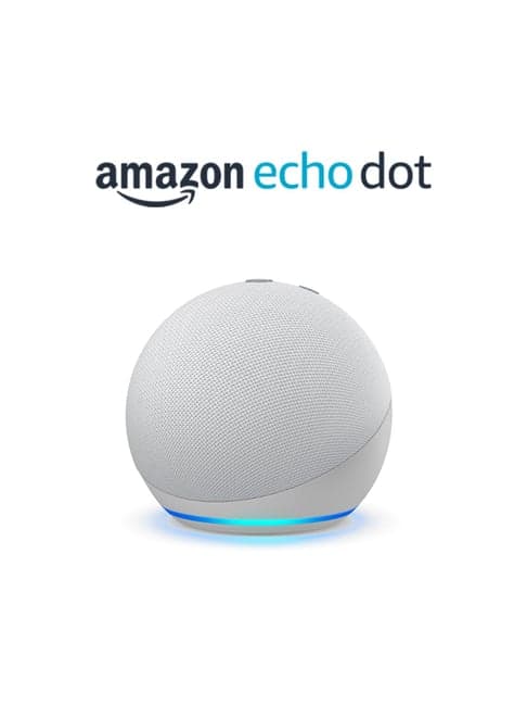 Amazon Echo Dot (4th Gen) Smart Speaker with Amazon Alexa (White)
