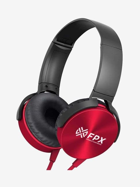 FPX Downtown FHDO103 Wired Headphone (Red)