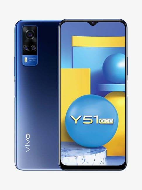 Vivo Y51 128 GB (Titanium Sapphire ) 8 GB RAM, Dual SIM 4G
