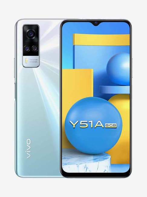 Vivo Y51A 128 GB (Crystal Symphony) 8 GB RAM, Dual SIM 4G