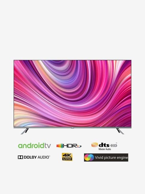 Xiaomi Mi 138.8 cm (55 Inches) Android Smart Ultra HD 4K QLED TV Q1 L55M6-EQG (2020 Model, Black)