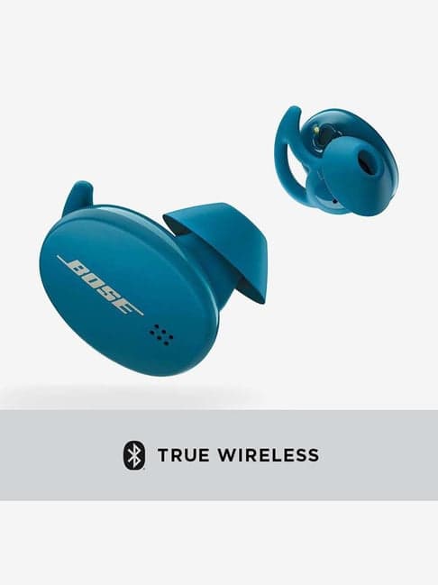 Bose Sport Earbuds for Workouts and Running, Sweat Resistant with Touch control (Baltic Blue)