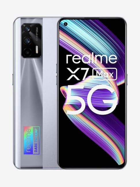 realme X7 Max 256 GB (Mercury Silver) 12 GB RAM, Dual SIM 5G