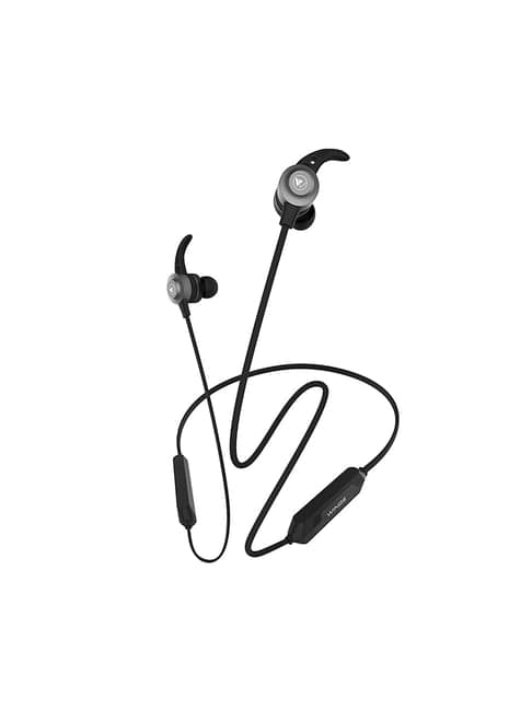 Wings Sonic Bluetooth Headphones with Type-C Fast Charging (Black)