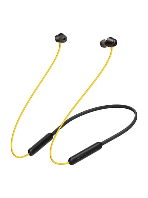 realme Buds Wireless 2 Neo RMA2011 Neckband with Mic (Black/Yellow